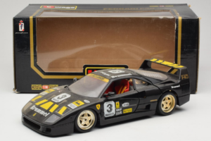Ferrari F40 Magneti Marelli #3 Black Bburago 1:18 3022-B1 Diecast - image 8 of 8