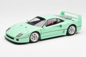 Ferrari F40 Mint Green Kyosho 1:18 08416MG Diecast