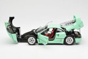 Ferrari F40 Mint Green Kyosho 1:18 08416MG Diecast - image 5 of 10