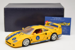 Ferrari F40 #1 Yellow Bauer Limited Edition 100pcs Bburago 1:18 BSR001 Diecast - image 8 of 8