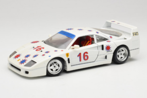Ferrari F40 #16 Borsenmodells White Limited Edition 333 pcs 1987 Bburago 1:18 3332-W1 Diecast