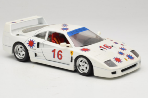 Ferrari F40 #16 Borsenmodells White Limited Edition 333 pcs 1987 Bburago 1:18 3332-W1 Diecast - image 6 of 8