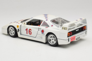 Ferrari F40 #16 Borsenmodells White Limited Edition 333 pcs 1987 Bburago 1:18 3332-W1 Diecast - image 7 of 8