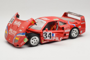 Ferrari F40 LM Pilot #34 Ferte / Thavenin / Palau 24 Hours of Le Mans 1995 Red Bburago 1:18 3032-P3 Diecast - image 2 of 8