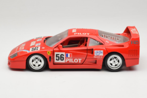 Ferrari F40 #56 Pilot Red 1987 Bburago 1:18 3332-P2 Diecast - image 4 of 8