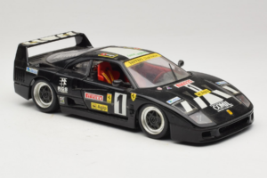 Ferrari F40 Pirelli Agip #1 Black Bburago 1:18 3332-B1 Diecast - image 6 of 8