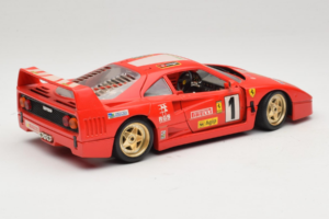 Ferrari F40 Pirelli Agip #1 Ferrari Club Italia Red Bburago 1:18 3032-P2 Diecast - image 3 of 8