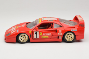 Ferrari F40 Pirelli Agip #1 Ferrari Club Italia Red Bburago 1:18 3032-P2 Diecast - image 4 of 8