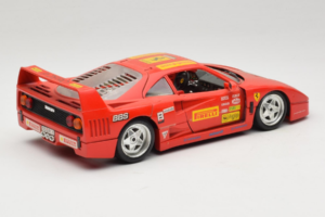 Ferrari F40 Pirelli BBS Red Bburago 1:18 3032-P4 Diecast - image 3 of 8