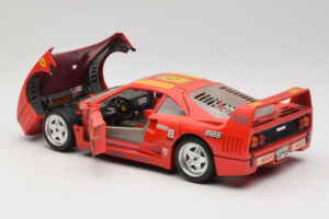 Ferrari F40 Pirelli BBS Red Bburago 1:18 3032-P4 Diecast - image 5 of 8