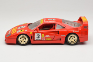 Ferrari F40 #3 Pirelli Red 1987 Bburago 1:18 3332-P4 Diecast - image 4 of 8