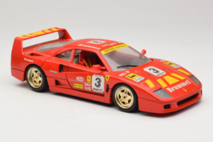 Ferrari F40 #3 Pirelli Red 1987 Bburago 1:18 3332-P4 Diecast - image 6 of 8