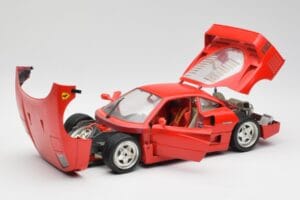 Ferrari F40 Red Bburago 1:18 3032 Diecast - image 2 of 8