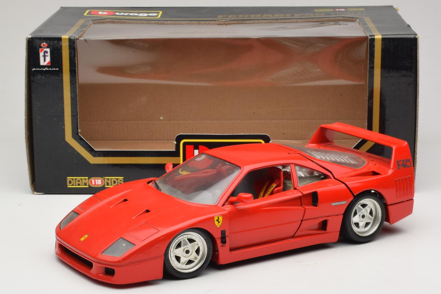 Ferrari F40 Red Diamond Edition Bburago 1:18