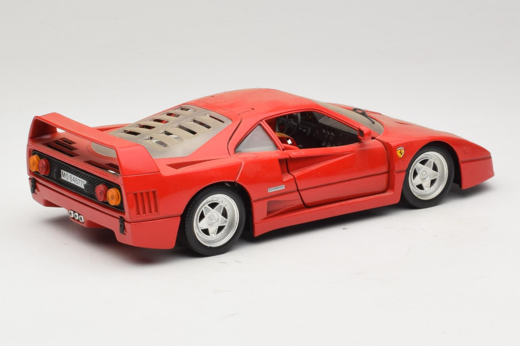 【レア】Ferrari 1/18 F40 TONKA フェラーリ Tonka Ferrari F40 1:18 Red Diecast Supercar
