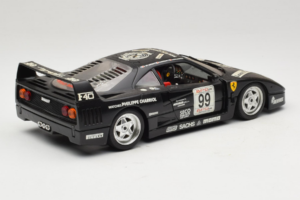 Ferrari F40 Seco #99 Lesseps / Charriol / Balandras Black Bburago 1:18 3032-B3 Diecast - image 3 of 8