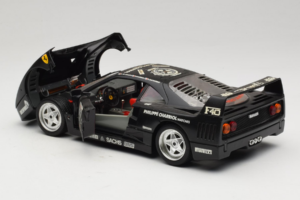 Ferrari F40 Seco #99 Lesseps / Charriol / Balandras Black Bburago 1:18 3032-B3 Diecast - image 5 of 8