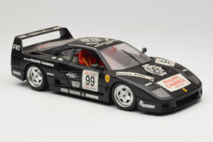 Ferrari F40 Seco #99 Lesseps / Charriol / Balandras Black Bburago 1:18 3032-B3 Diecast - image 6 of 8