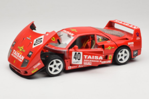 Ferrari F40 #40 T. Ohta / A. Reid Taisan Red 1987 Bburago 1:18 3022-T1 Diecast - image 2 of 8