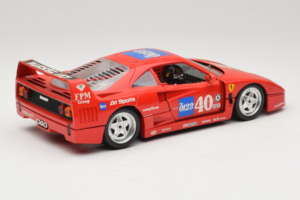 Ferrari F40 #40 the0123 Red 1987 Bburago 1:18 3332-P5 Diecast - image 3 of 8