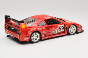 Ferrari F40 LM Unisys #59 Ota / P. Nappi / R. Donovan 24 Hours of Le Mans 1996 Bburago 1:18 3032-U1 Diecast - image 3 of 8