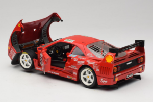 Ferrari F40 LM Unisys #59 Ota / P. Nappi / R. Donovan 24 Hours of Le Mans 1996 Bburago 1:18 3032-U1 Diecast - image 5 of 8