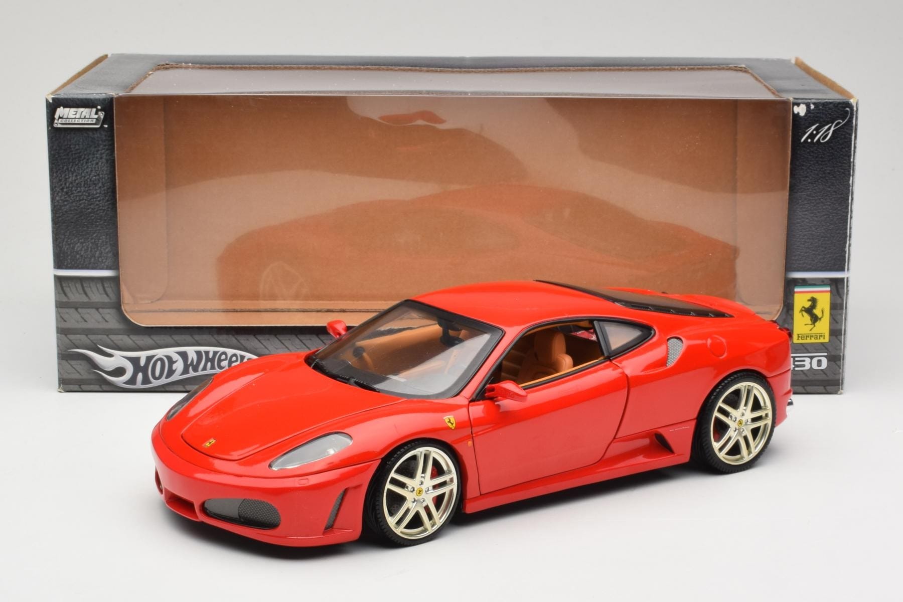 Ferrari F430 Red Hot Wheels 1:18