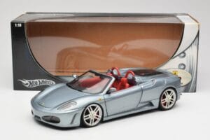 Ferrari F430 Spider Blue Metallic Hot Wheels 1:18 H3074 Diecast - image 8 of 8