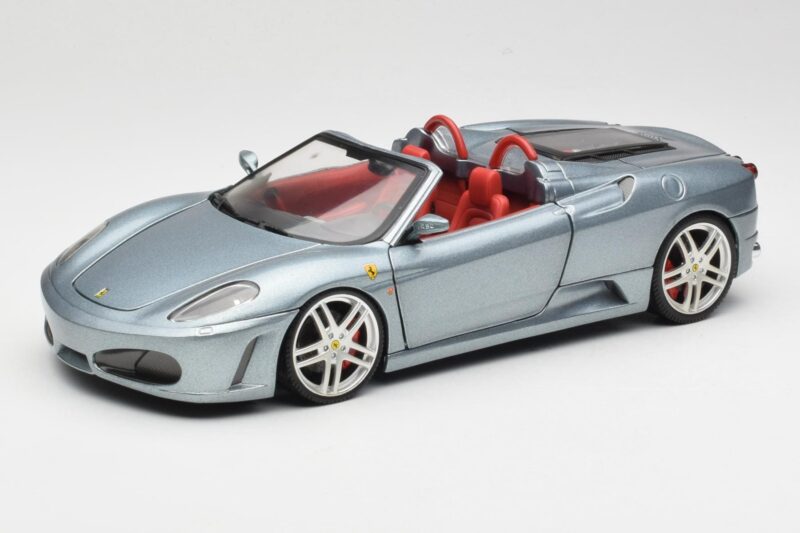 Ferrari F430 Spider Blue Metallic Hot Wheels 1:18 H3074 Diecast
