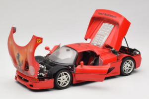 Ferrari F50 Braccio & Gotz M. Schumacher Signature Edition Bburago 1:18 MS Diecast - image 2 of 8