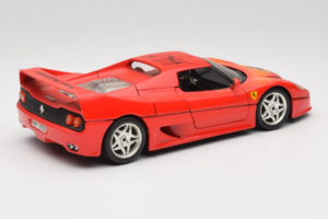 Ferrari F50 Braccio & Gotz M. Schumacher Signature Edition Bburago 1:18 MS Diecast - image 3 of 8