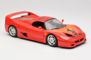 Ferrari F50 Braccio & Gotz M. Schumacher Signature Edition Bburago 1:18 MS Diecast - image 6 of 8