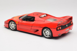 Ferrari F50 Braccio & Gotz M. Schumacher Signature Edition Bburago 1:18 MS Diecast - image 7 of 8