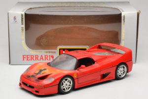 Ferrari F50 Braccio & Gotz M. Schumacher Signature Edition Bburago 1:18 MS Diecast - image 8 of 8