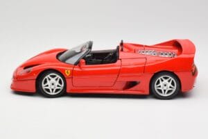 Ferrari F50 Cabriolet Red Bburago 1:18 3352 Diecast - image 4 of 8