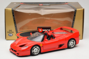 Ferrari F50 Convertible Red Bburago 1:18 3372-P1 Diecast - image 8 of 8