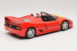 Ferrari F50 Convertible 50 Jahre Ferrari 24 Jahre Bburago FMC Red Bburago 1:18 3352-P1 Diecast - image 3 of 8