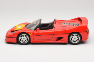 Ferrari F50 Convertible 50 Jahre Ferrari 24 Jahre Bburago FMC Red Bburago 1:18 3352-P1 Diecast - image 4 of 8