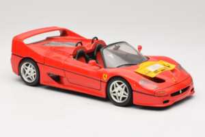 Ferrari F50 Convertible 50 Jahre Ferrari 24 Jahre Bburago FMC Red Bburago 1:18 3352-P1 Diecast - image 6 of 8