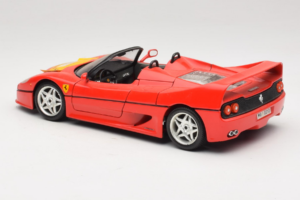 Ferrari F50 Convertible 50 Jahre Ferrari 24 Jahre Bburago FMC Red Bburago 1:18 3352-P1 Diecast - image 7 of 8