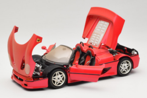 Ferrari F50 Convertible Monza Red Standox Bburago 1:18 ST01 Diecast - image 2 of 8