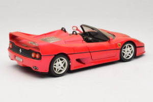 Ferrari F50 Convertible Monza Red Standox Bburago 1:18 ST01 Diecast - image 3 of 8