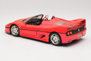 Ferrari F50 Convertible Monza Red Standox Bburago 1:18 ST01 Diecast - image 7 of 8