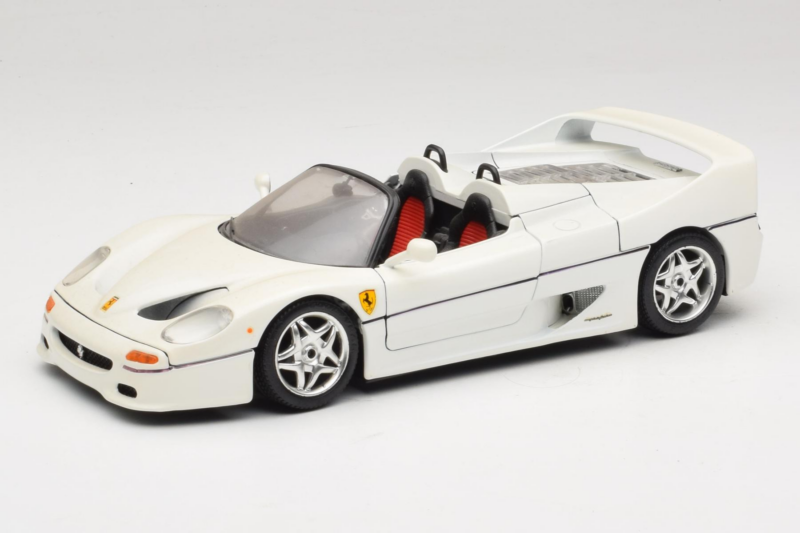 Ferrari F50 Convertible White Bburago 1:18 3352-W1 Diecast