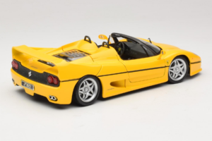 Ferrari F50 Convertible Shell Yellow Maisto 1:18 3076-Y2 Diecast - image 3 of 8