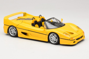 Ferrari F50 Convertible Shell Yellow Maisto 1:18 3076-Y2 Diecast - image 6 of 8