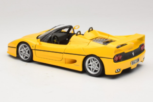 Ferrari F50 Convertible Shell Yellow Maisto 1:18 3076-Y2 Diecast - image 7 of 8