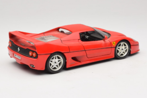 Ferrari F50 Coupe Red Bburago 1:18 3382 Diecast - image 3 of 8