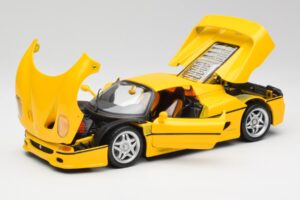 Ferrari F50 Giallo Modena Maisto 1:18 F50001 Diecast - image 2 of 8