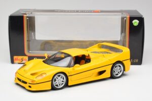 Ferrari F50 Giallo Modena Maisto 1:18 F50001 Diecast - image 8 of 8